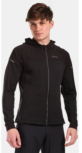 KILPI MEMPHIS Pánska mikina s kapucňou, čierna, veľkosť