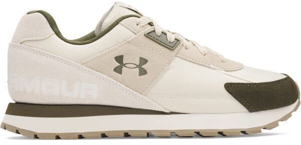 Under Armour ESSENTIAL RUNNER Pánska voľnočasová obuv, béžová, veľkosť 43