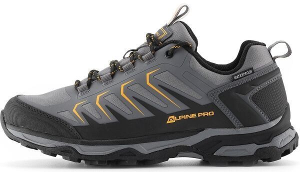 ALPINE PRO MISCON Pánska outdoorová obuv, sivá, veľkosť