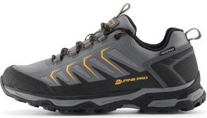 ALPINE PRO MISCON Pánska outdoorová obuv, sivá, veľkosť