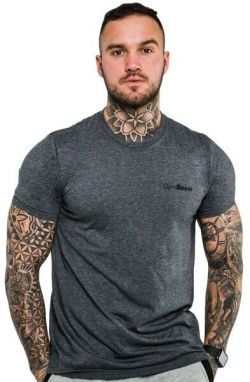 GymBeam BASIC  Pánske tričko, tmavo sivá, veľkosť