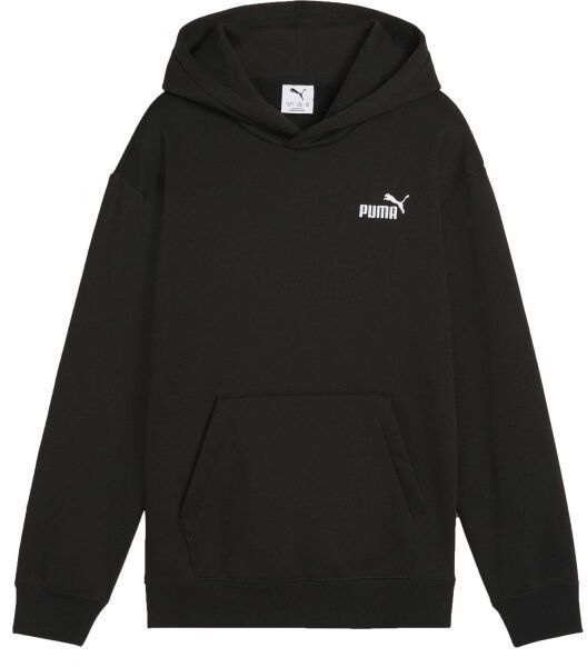 Puma ESSENTIALS SMALL NO. 1 LOGO RELAXED HOODIE FL B Chlapčenská mikina, čierna, veľkosť