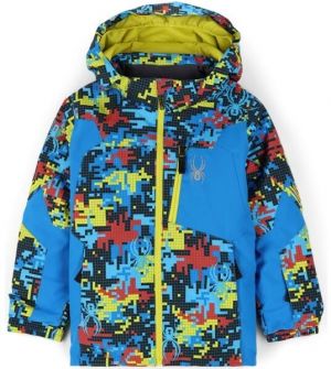 Spyder LEADER Chlapčenská  lyžiarska bunda, modrá, veľkosť 7Y