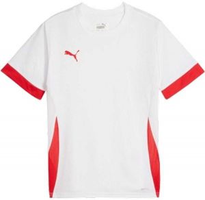 Puma TEAMGOAL MATCHDAY JERSEY JR Detské  športové tričko, biela, veľkosť