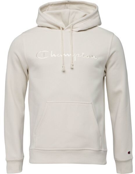 Champion HOODED Pánska mikina, béžová, veľkosť