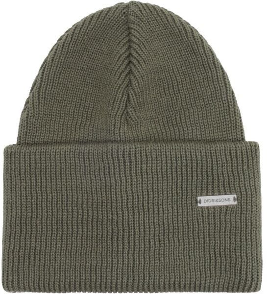 DIDRIKSONS RIVER BEANIE 3 Zateplená čiapka, tmavo zelená, veľkosť