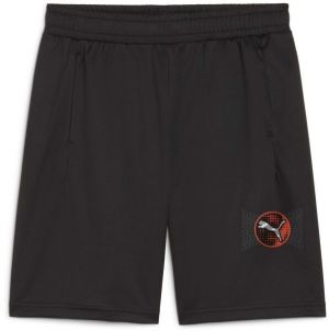 Puma ACTIVE SPORTS GRAPHIC POLY SHORTS B Chlapčenské šortky, čierna, veľkosť