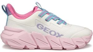 Geox J FLEXYPER FAST A Detská vychádzková obuv, biela, veľkosť