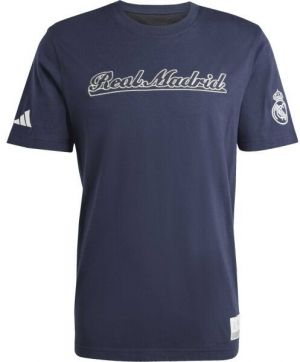adidas REAL MADRID US Pánske tričko, tmavo modrá, veľkosť XXL