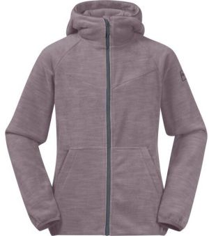 Bergans HAREID YOUTH GIRL JACKET Flísová mikina, ružová, veľkosť
