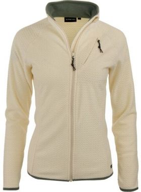 ALPINE PRO ESEBA Dámska outdoorová mikina, biela, veľkosť
