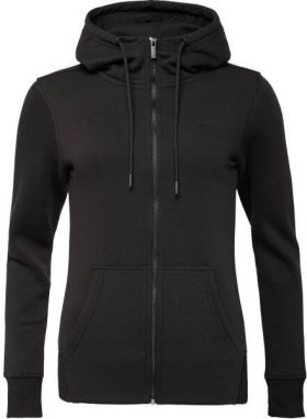 Willard WANITA Dámska celorozopínacia mikina, čierna, veľkosť XXL
