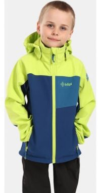 KILPI RAVIO Chlapčenská softshellová bunda, tmavo modrá, veľkosť