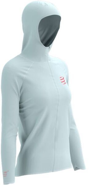 Compressport HURRICANE WATERPROOF 10/10 JACKET W Dámska bežecká nepremokavá bunda, sivá, veľkosť