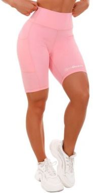 GymBeam BIKER Dámske šortky, ružová, veľkosť