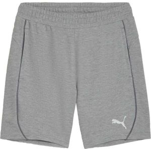 Puma TEAMFINAL CASUALS SHORTS Pánske športové kraťasy, sivá, veľkosť