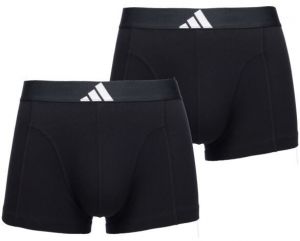 adidas TRUNK 2 PACK Pánske boxerky, čierna, veľkosť