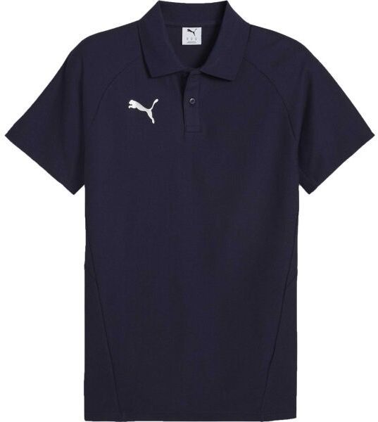 Puma TEAMEVOSTRIPE POLO Pánske polo tričko, tmavo modrá, veľkosť