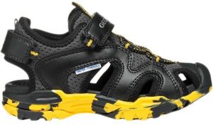 Geox BOREALIS Chlapčenské sandále, čierna, veľkosť