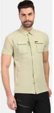 KILPI BOMBAY Pánska outdoorová košeľa, béžová, veľkosť XXXL