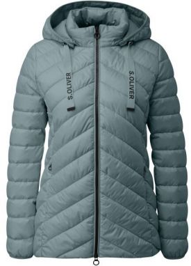 s.Oliver OUTDOOR JACKET Dámska zimná bunda, sivá, veľkosť