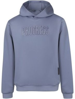 PROGRESS EMINENT Pánska mikina s kapucňou, svetlomodrá, veľkosť XXL