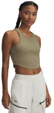 Under Armour RIVAL RIB TANK Dámske tielko, béžová, veľkosť S