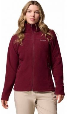 Columbia FAST TREK II JACKET Dámska flísová mikina, vínová, veľkosť
