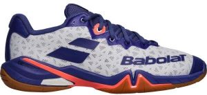 Babolat SHADOW 4 Pánska bedmintonová obuv, modrá, veľkosť 43
