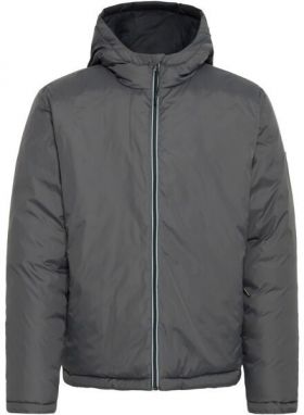 BLEND BHELGAR REVERSIBLE Pánska zateplená bunda, sivá, veľkosť