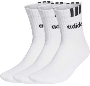 adidas 3-STRIPES LINEAR 3P Ponožky, biela, veľkosť