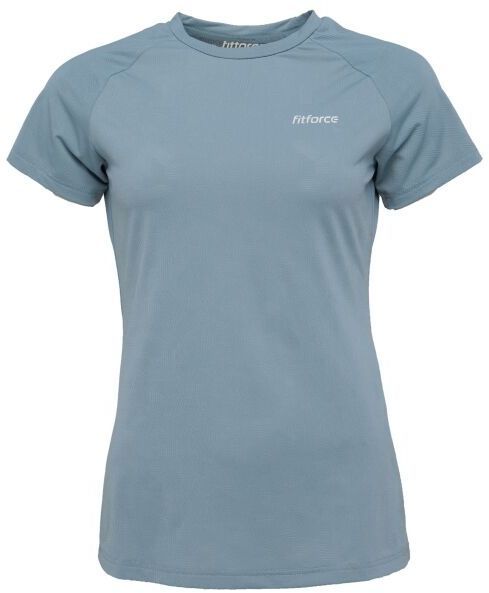 Fitforce EPOMA Dámske bežecké tričko, svetlomodrá, veľkosť