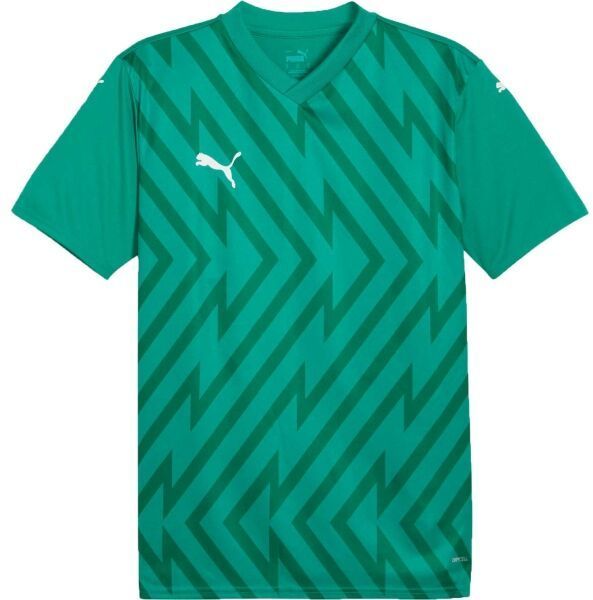 Puma TEAMGLORY JERSEY Pánsky futbalový dres, zelená, veľkosť