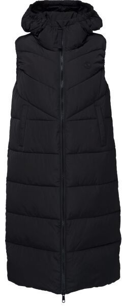 LOAP TANJA Dámska dlhá vesta, čierna, veľkosť