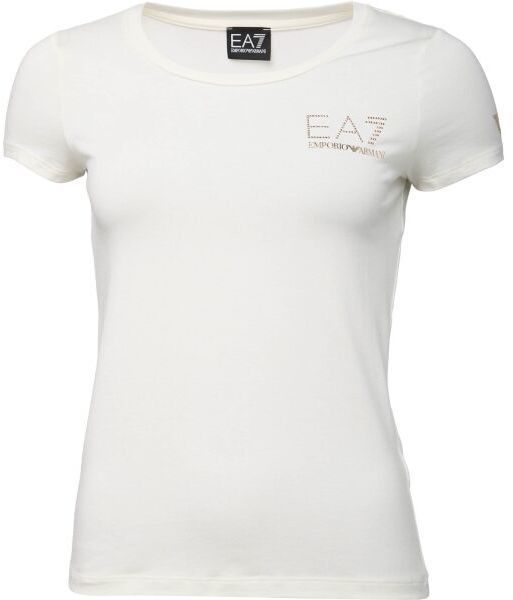 EA7 T-SHIRT Dámske tričko, biela, veľkosť
