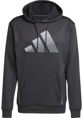 adidas GAME & GO BIG LOGO TRAINING Pánska mikina, čierna, veľkosť
