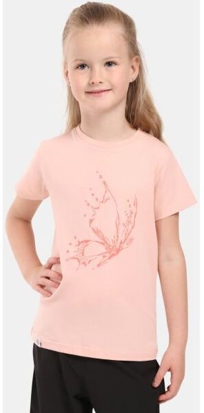 KILPI MALGA Dievčenské bavlnené tričko, oranžová, veľkosť