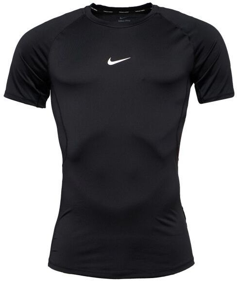 Nike M NP DF TIGHT TOP SS Pánske tréningové tričko, čierna, veľkosť