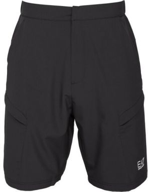 EA7 SHORTS Pánske šortky, čierna, veľkosť