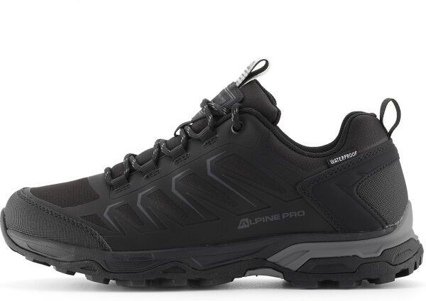 ALPINE PRO MISCON Pánska outdoorová obuv, čierna, veľkosť