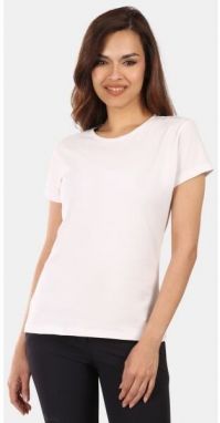 KILPI PROMO Dámske bavlnené tričko, biela, veľkosť