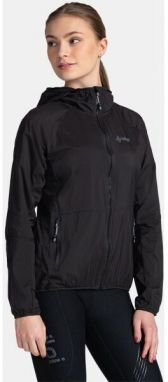 KILPI ROSA Dámska ľahká outdoorová bunda, čierna, veľkosť