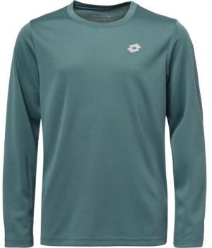 Lotto DAIENS Chlapčenské športové tričko, tmavo zelená, veľkosť 128-134