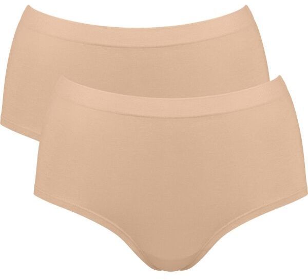 SLOGGI GO SENSE HIGHWAIST 2P Vysoké nohavičky, béžová, veľkosť