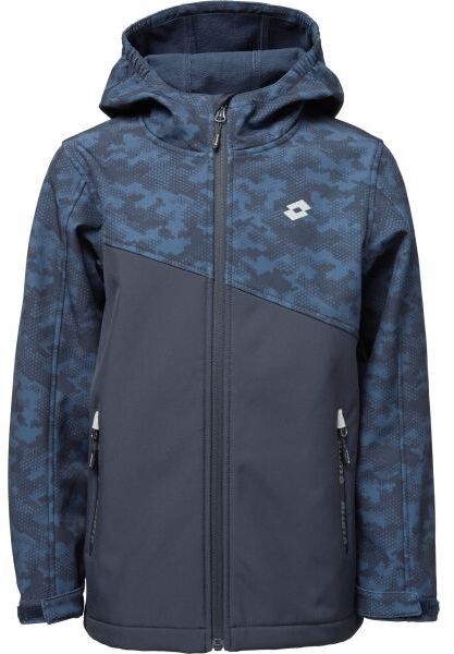 Lotto DYSON Chlapčenská softshellová bunda, tmavo modrá, veľkosť 140-146