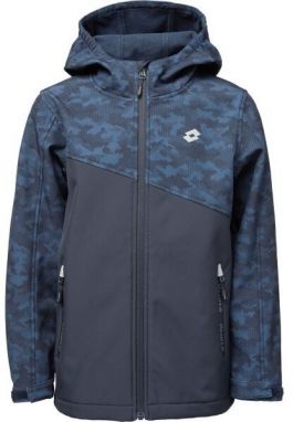 Lotto DYSON Chlapčenská softshellová bunda, tmavo modrá, veľkosť 140-146