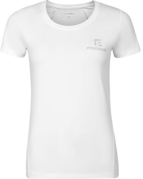 PROGRESS PENELOPE Dámske funkčné športové tričko, biela, veľkosť