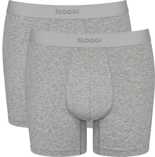 SLOGGI MEN EVER EASE SHORT 2P Pánska spodná bielizeň, sivá, veľkosť