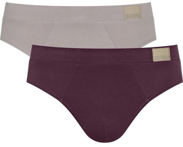SLOGGI MEN GO NATURAL BRIEF C2P Pánska spodná bielizeň, sivá, veľkosť