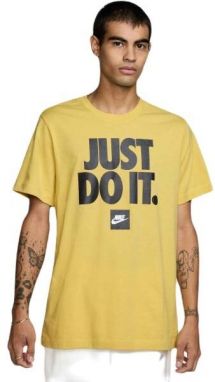 Nike NSW TEE FRAN JDI VERBIAGE Pánske tričko, žltá, veľkosť